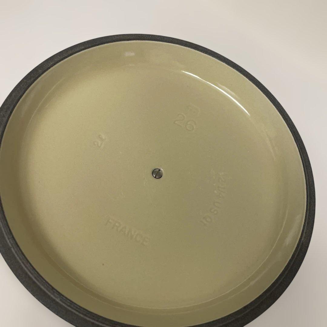 【美品】LE CREUSET　ビュッフェキャセロール　26cm