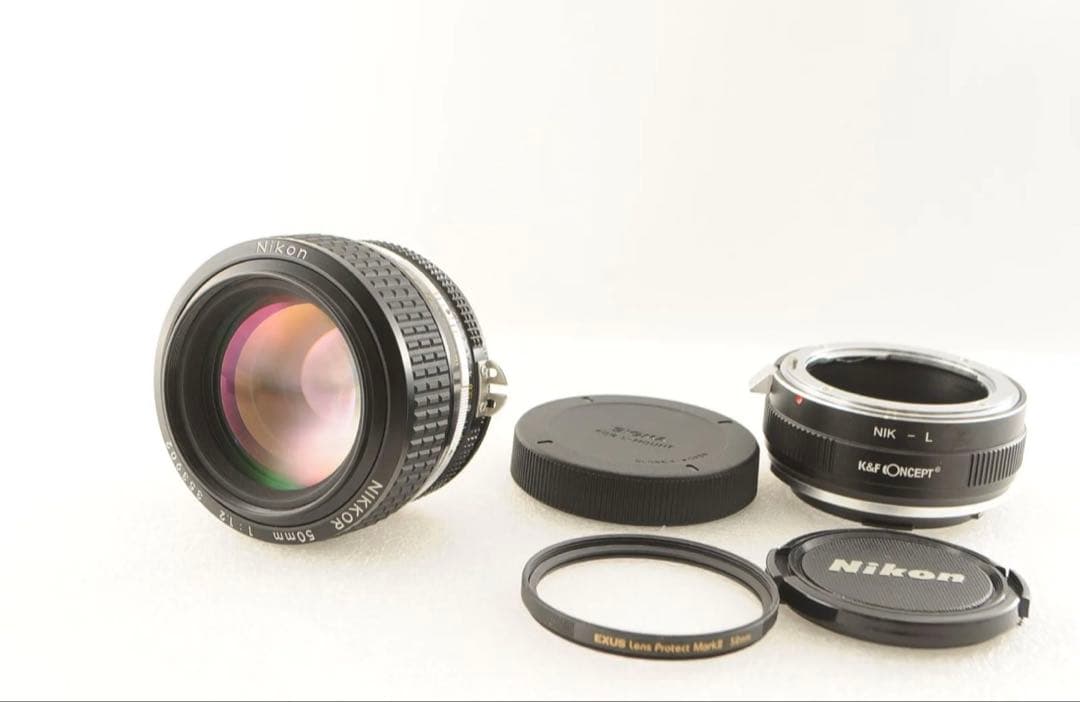 【ほぼ新品】Nikon ニコン Ai-S NIKKOR 50mm F1.2