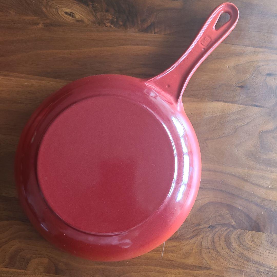 希少　ル・クルーゼ　マルチファンクション 片手鍋セット 赤　2way