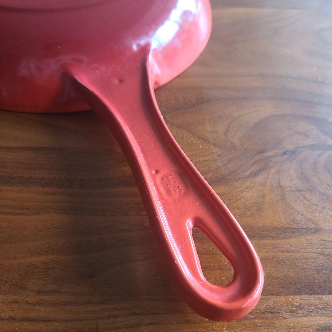 希少　ル・クルーゼ　マルチファンクション 片手鍋セット 赤　2way