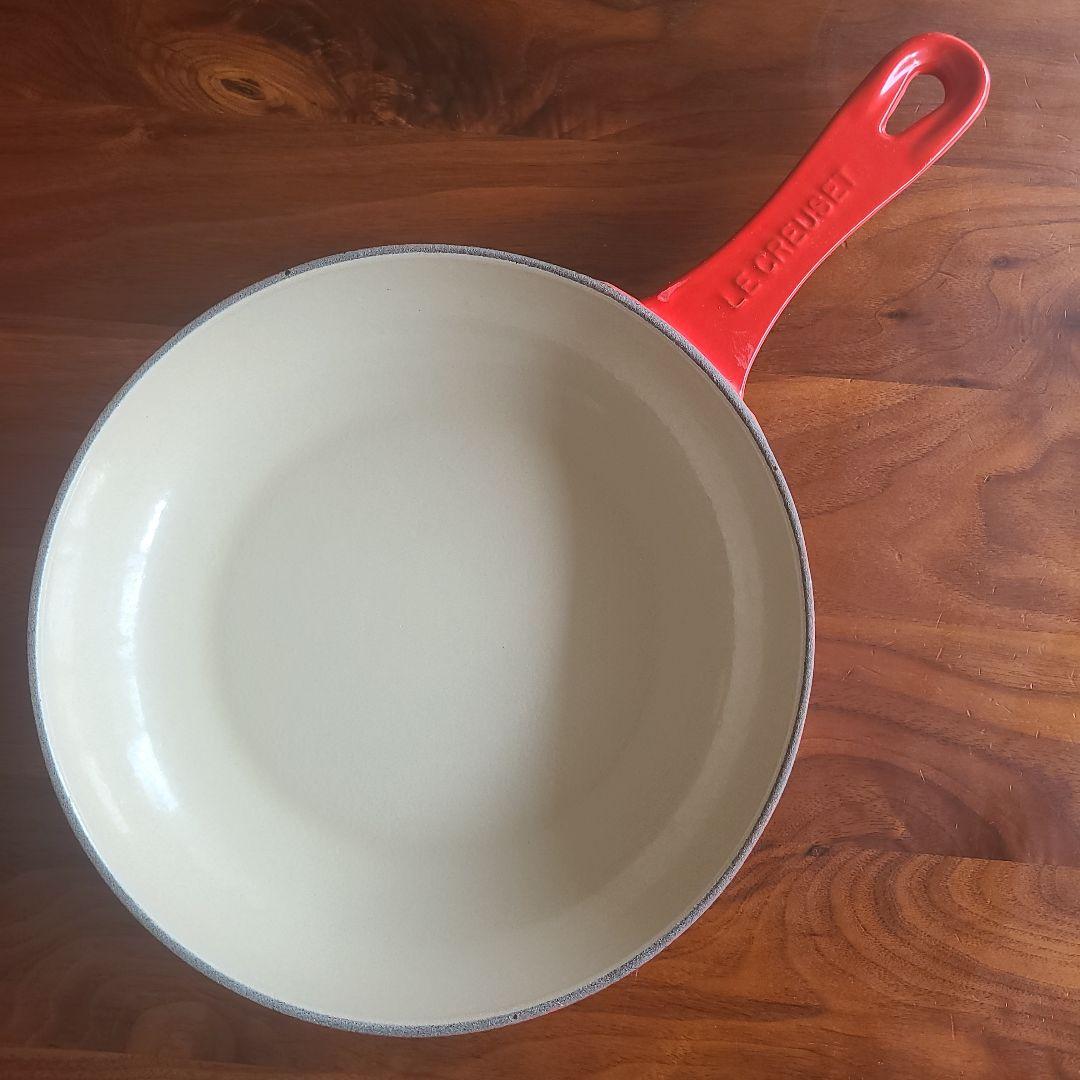 希少　ル・クルーゼ　マルチファンクション 片手鍋セット 赤　2way