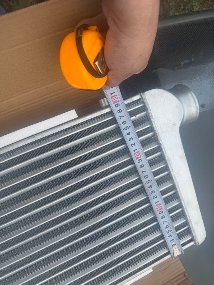 アルミ製インタークーラーコア