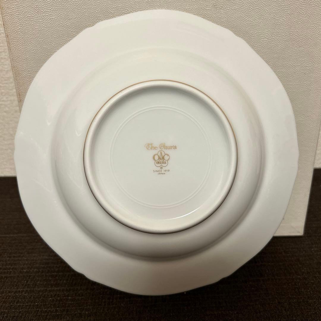 大倉陶園　マスターピース　スーププレート　ディナープレート　新品未使用