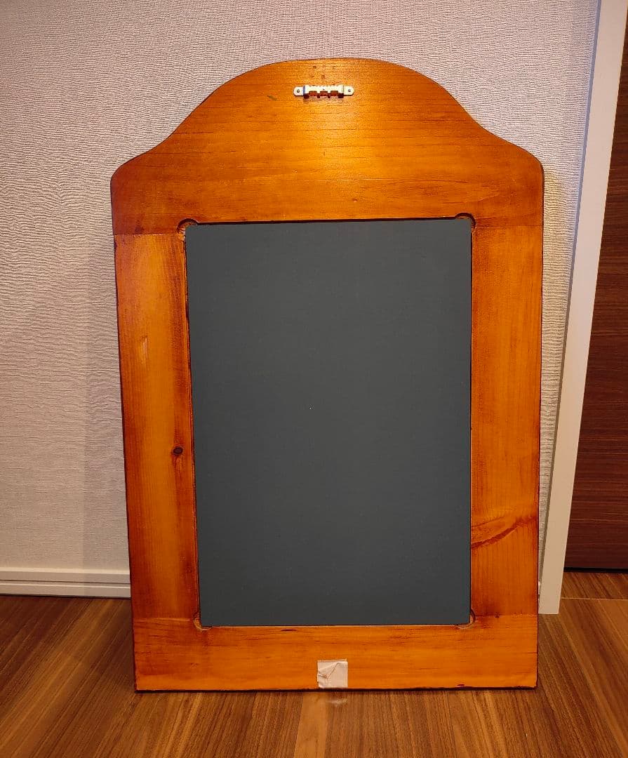 トールペイント 壁掛け鏡 ウォールミラー 手描き ハンドペイント 木製