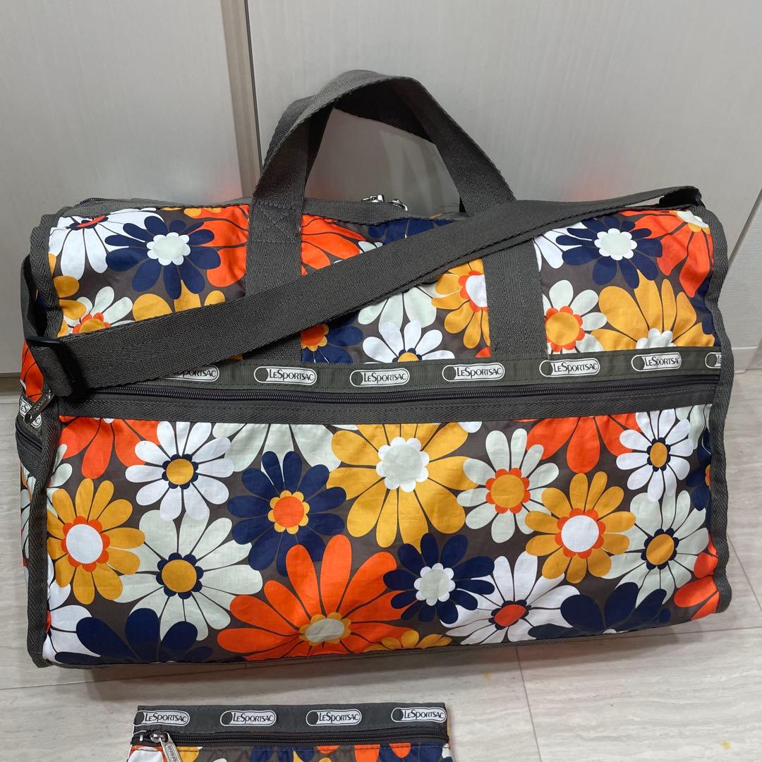 【鍵付き！】LeSportsac レスポートサック　ウィークエンダー　ボタニカル