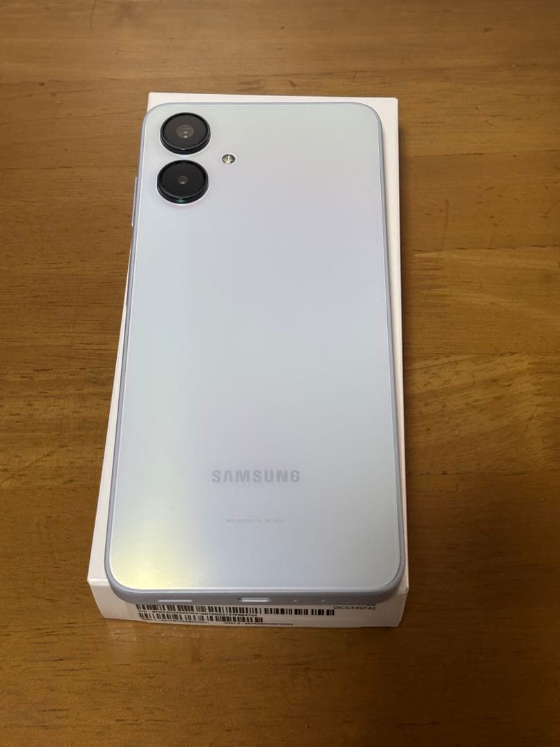 Samsung Galaxy A25 5G ライトブルー UQモバイル