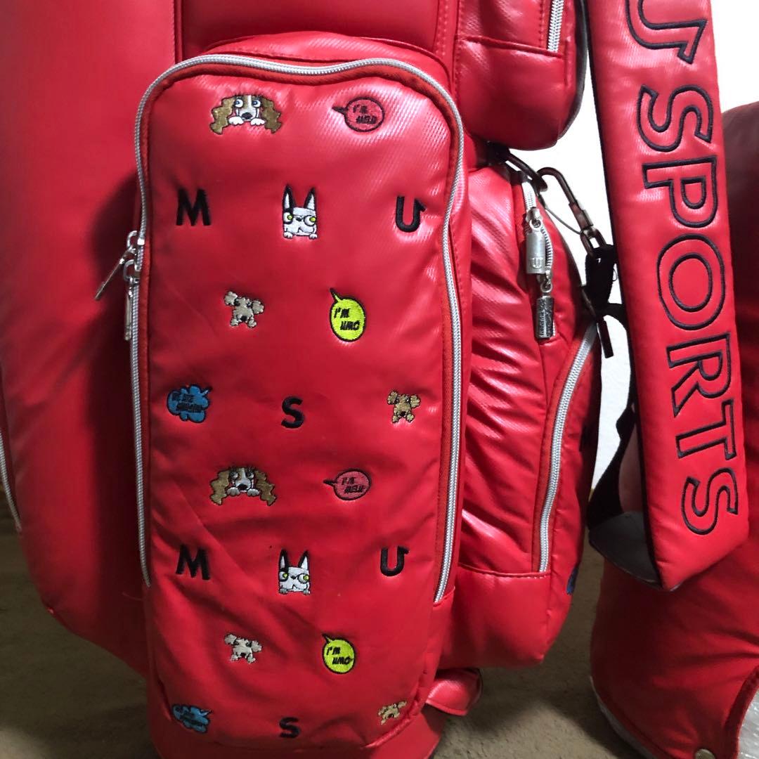 入手困難 ゴルフバッグ MUスポーツ ウエサコ 高級品 可愛いバッグ 比較的綺麗