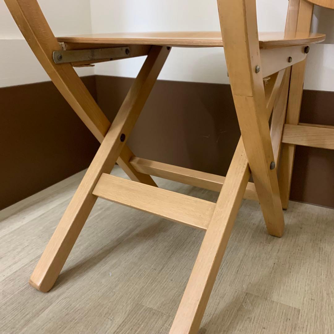maruni マルニ 折りたたみチェア 2脚set 椅子 レトロ
