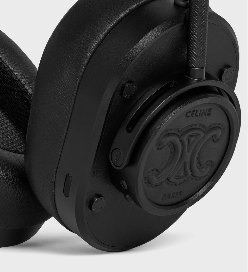 CELINEヘッドフォン / スムースカーフスキン＆ラムスキン トリオンフ