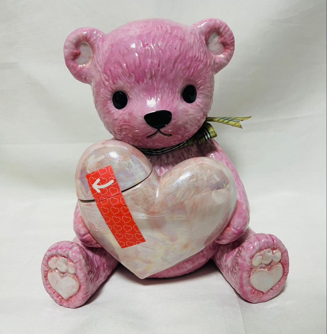 テディ デキャンタ(Sakura）サクラ　ブランデー　陶器ボトル　未開封　国産品