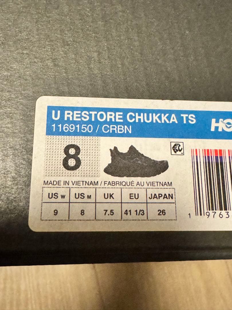 せ*)様 【HOKA】STEALTH/TECH RESTORE CHUKKA(2