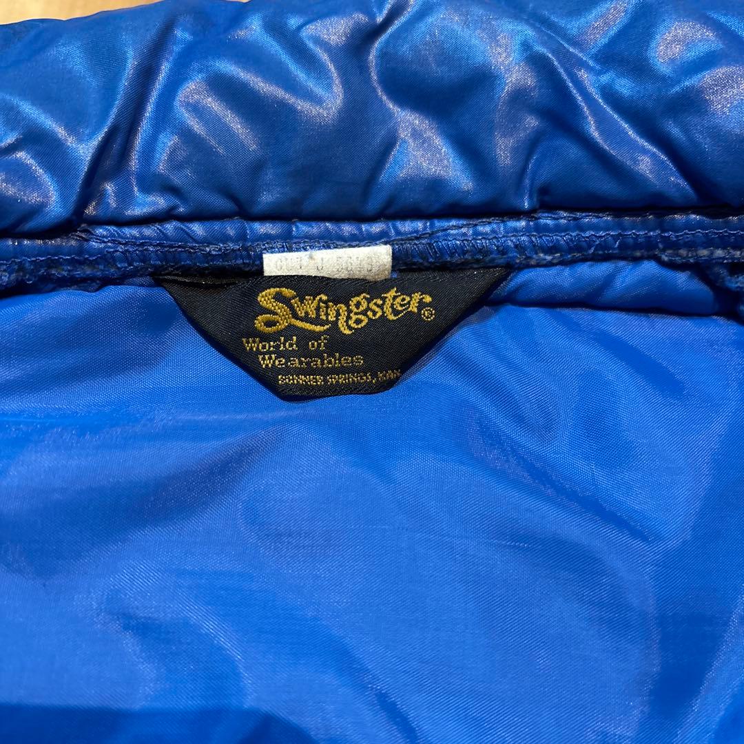 vintage 70S Swingster レーシングジャケット ブルー
