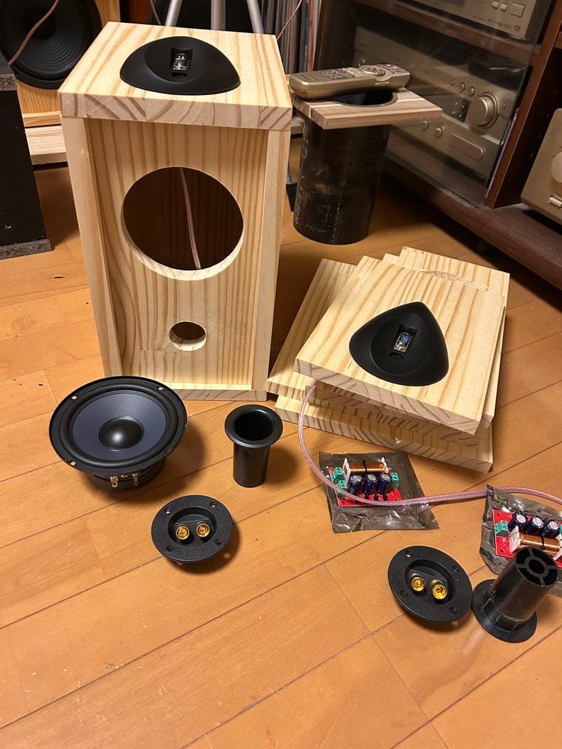 自作スピーカー 2WAYバスレフ型