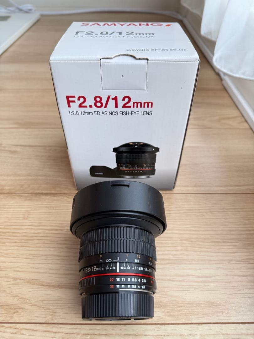 【新品同様】SAMYANG 12mm f2.8