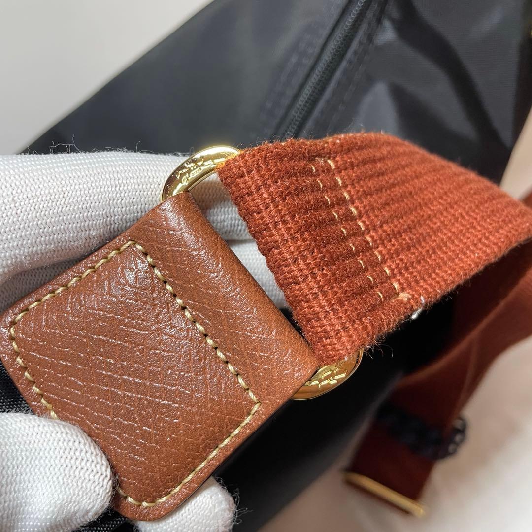 LONGCHAMP ロンシャン ショルダーバッグ ナイロン ホーボー