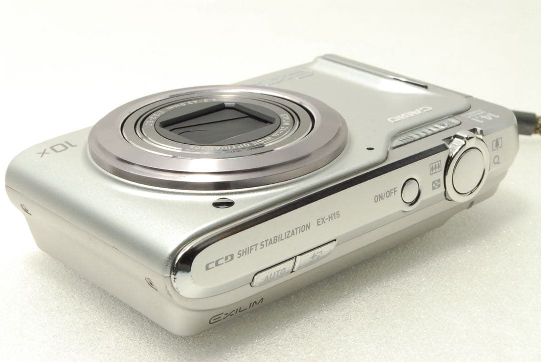Ema様フォロー割_CASIO EXILIM EX-H15❤️シルバー カメラ