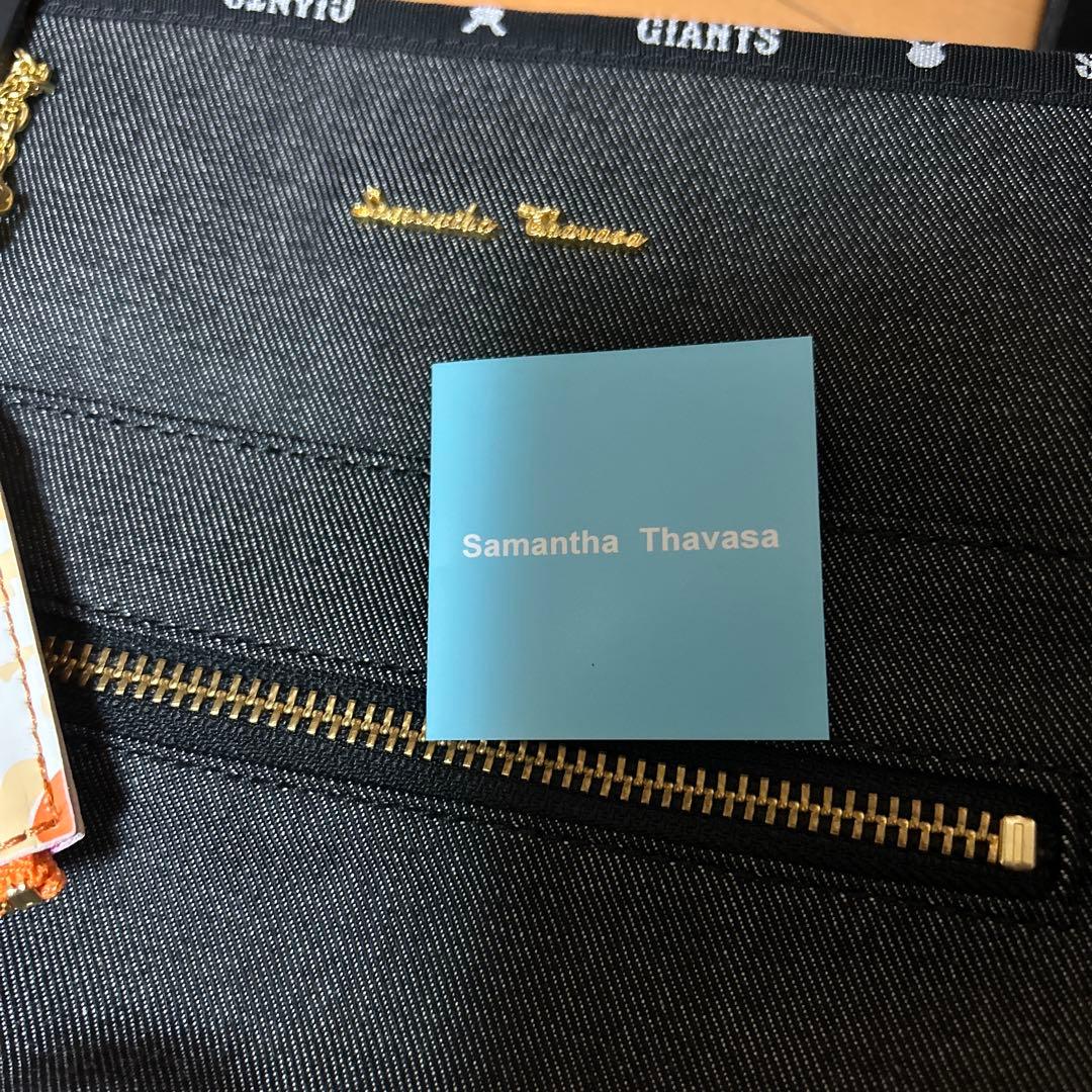 サマンサタバサ　デニムトートバッグ【読売ジャイアンツコラボ】