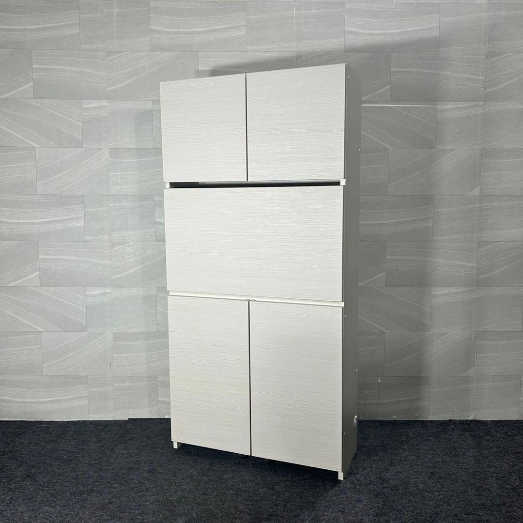 KEYUCA フラップデスク ガルニⅢ 幅80cm シンプル 収納 d3148