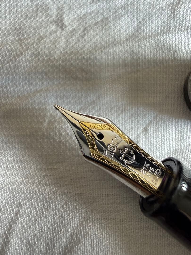 セーラー万年筆大型21K、未使用品