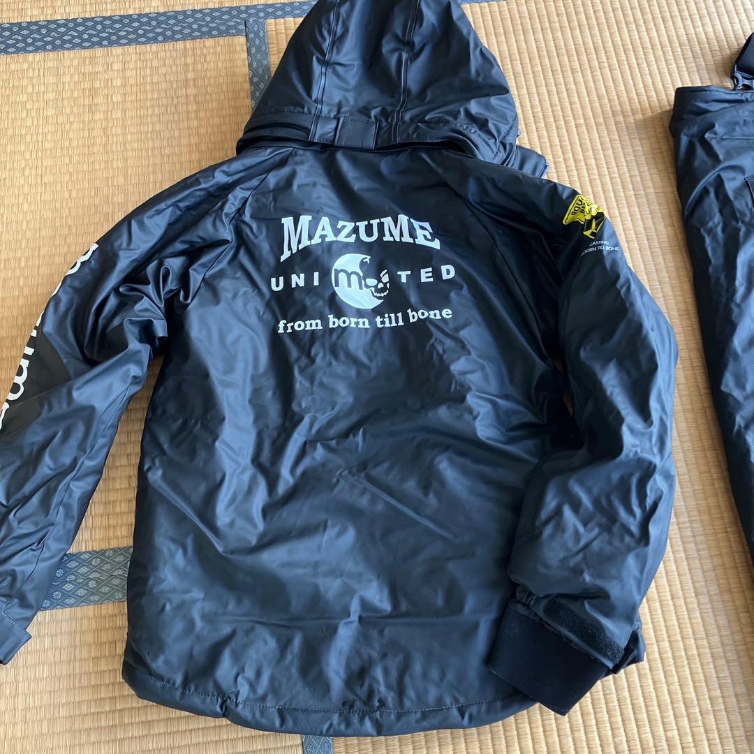 mazume フィッシングスーツ（上下セット） ブラック/グレー