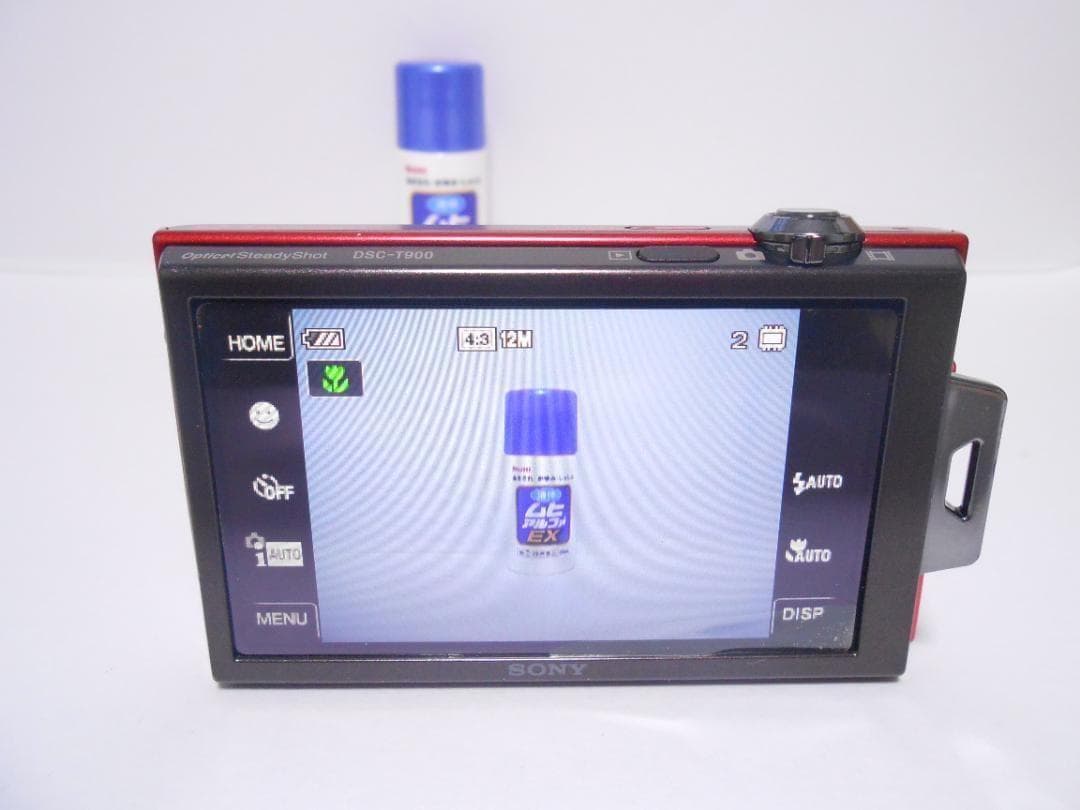 【お値下げ歓迎・極美品】SONY Cyber-shot DSC-T900 レッド