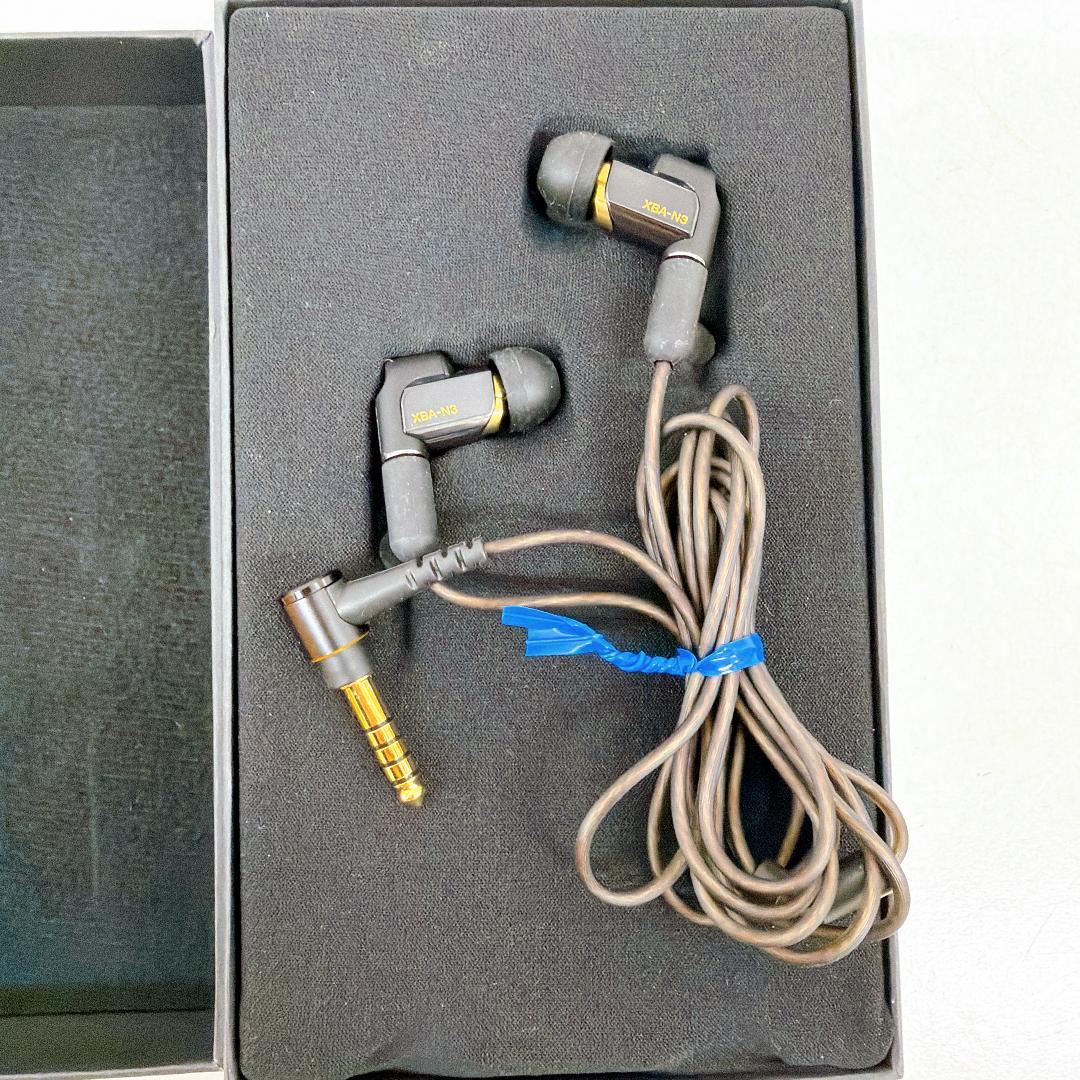 【美品】SONY XBA-N3BP 有線イヤホン 密閉型インナーイヤーレシーバー