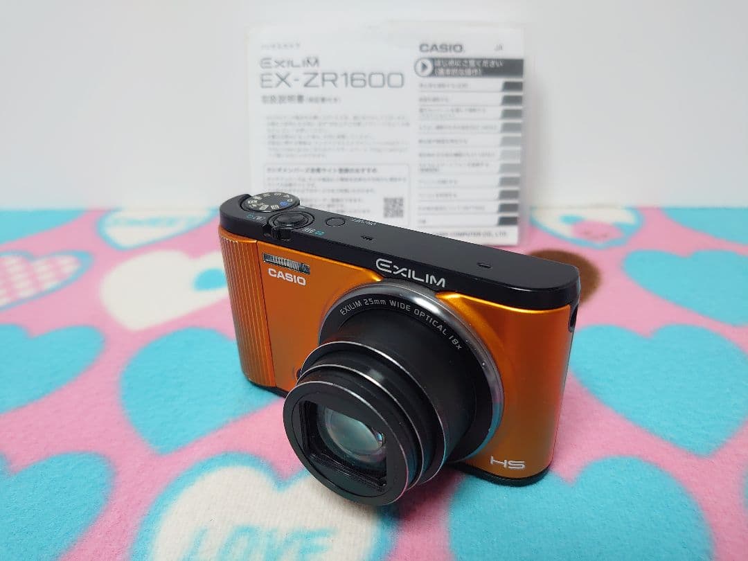 CASIO EXILIM EX–ZR1600 コンパクトデジタルカメラ ジャンク