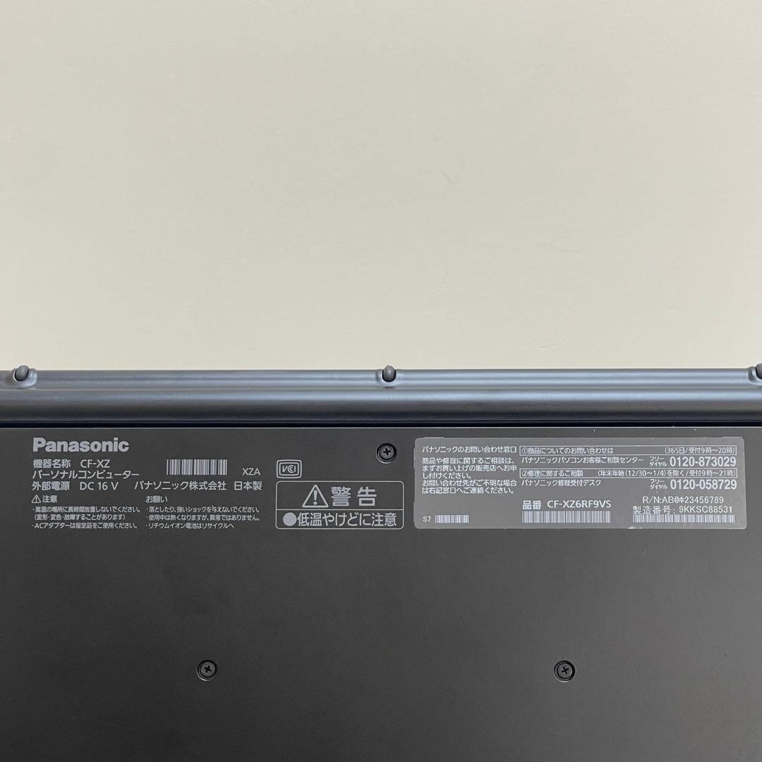 Windowsタブレット本体 #068 Panasonic CF-XZ6 2in1 i5 Office2021