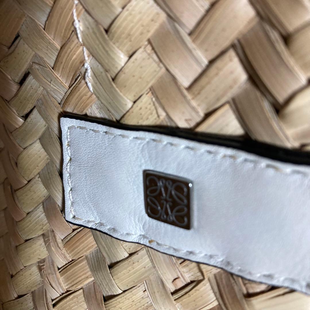 LOEWE ロエベ ラフィアカゴバックSサイズ