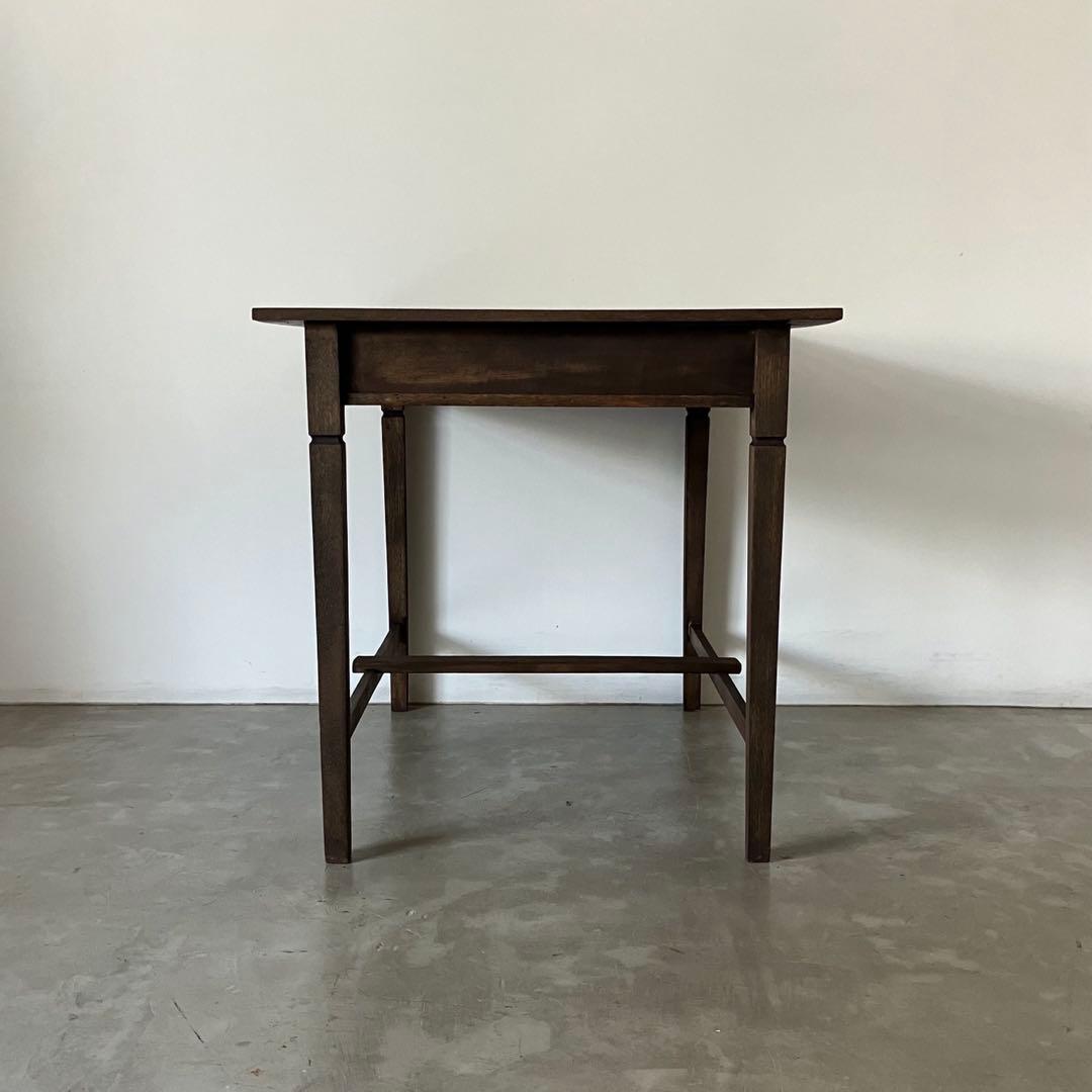 レトロ　アンティーク　ヴィンテージ　古道具　古家具　テーブル　机　木製