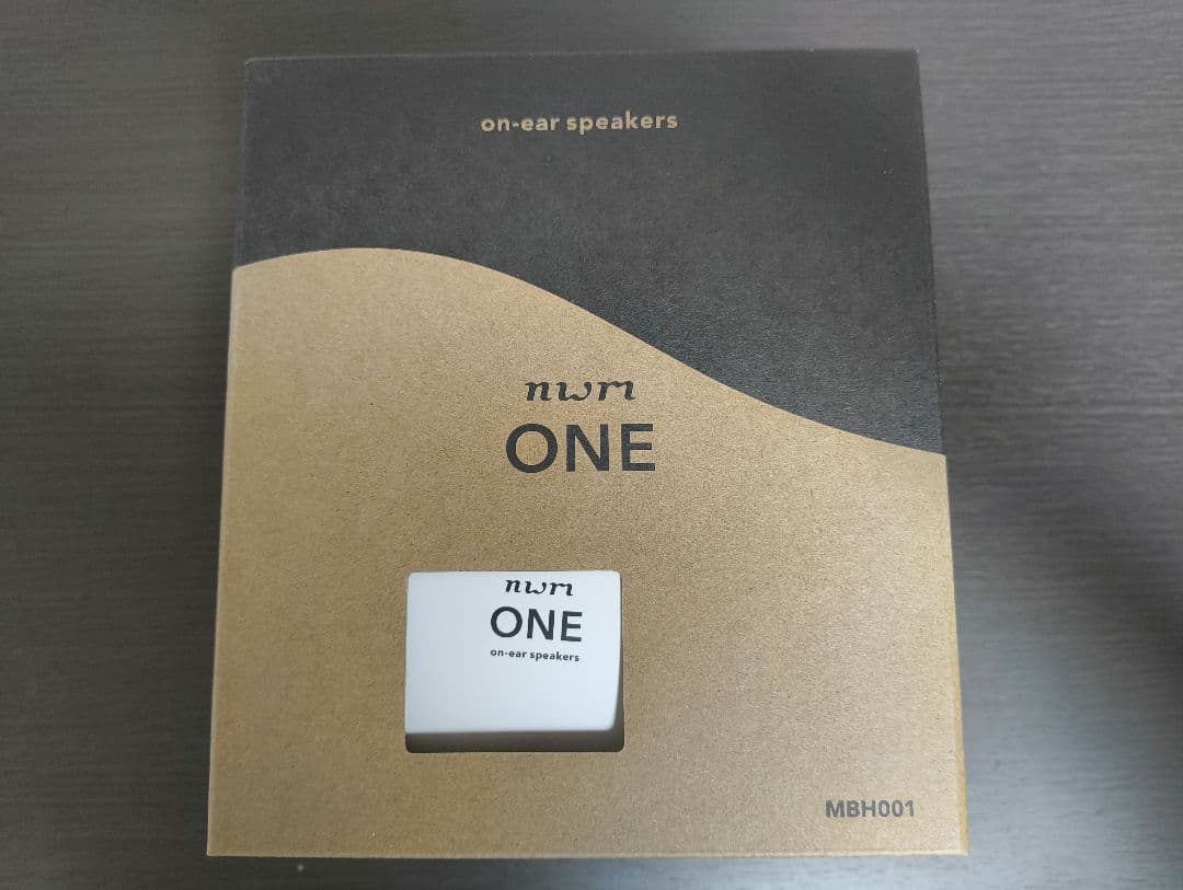 nwm ONE ワイヤレスヘッドホン 耳スピ MBH001 ダークグレー