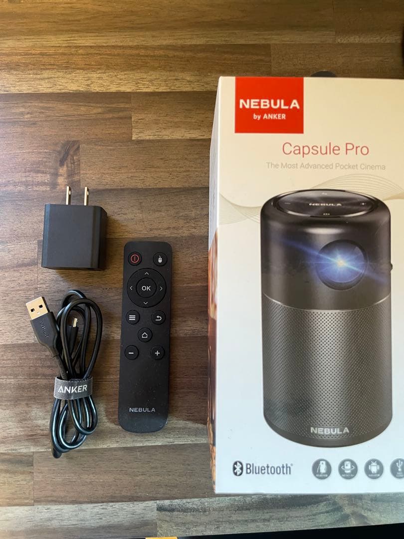 NEBULA Capsule Pro スタンド付き プロジェクター 本体