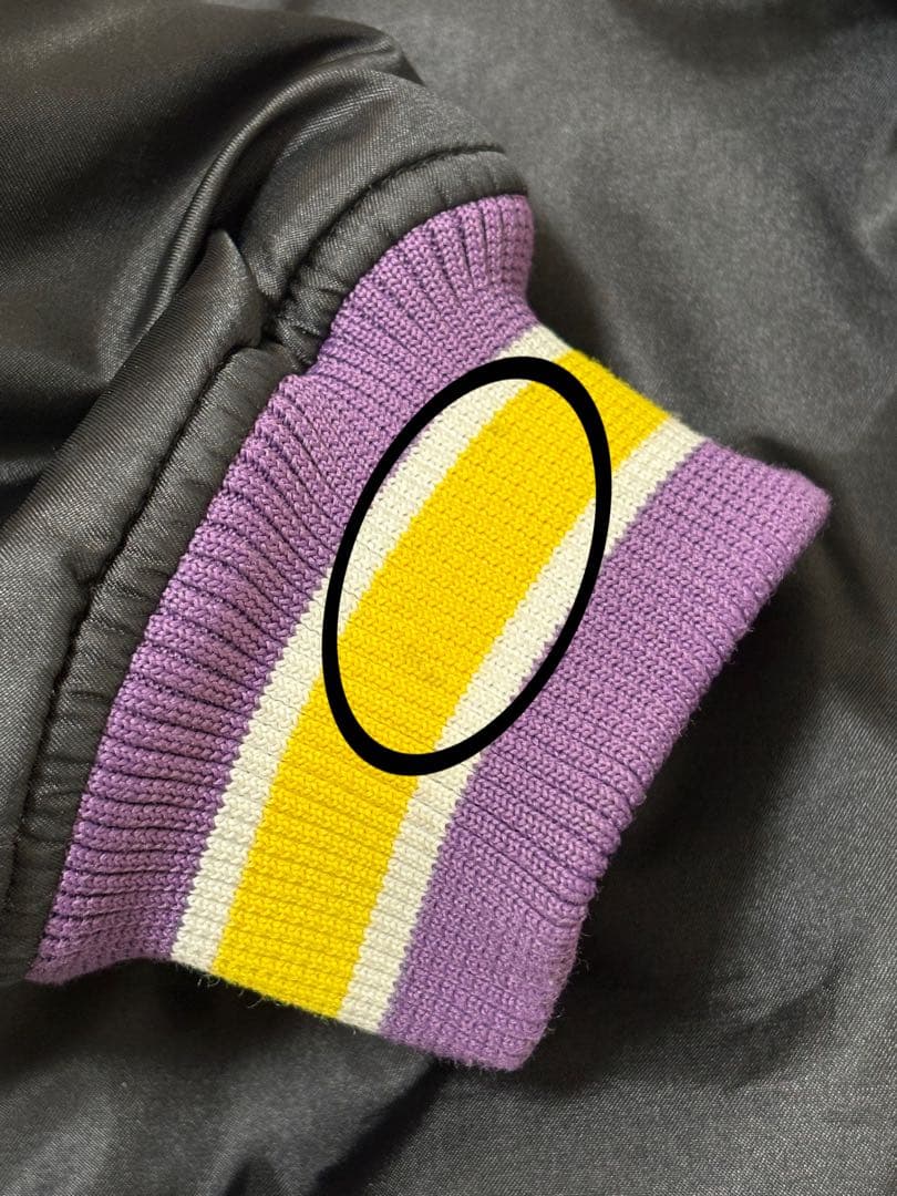 【希少 大きめ2XL】Reebok×Lakers NBA スタジャン ジャケット