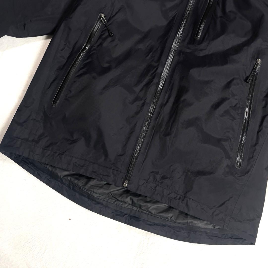 美品 パタゴニア インサレーテッドトレントシェルジャケット プリマロフト S 黒