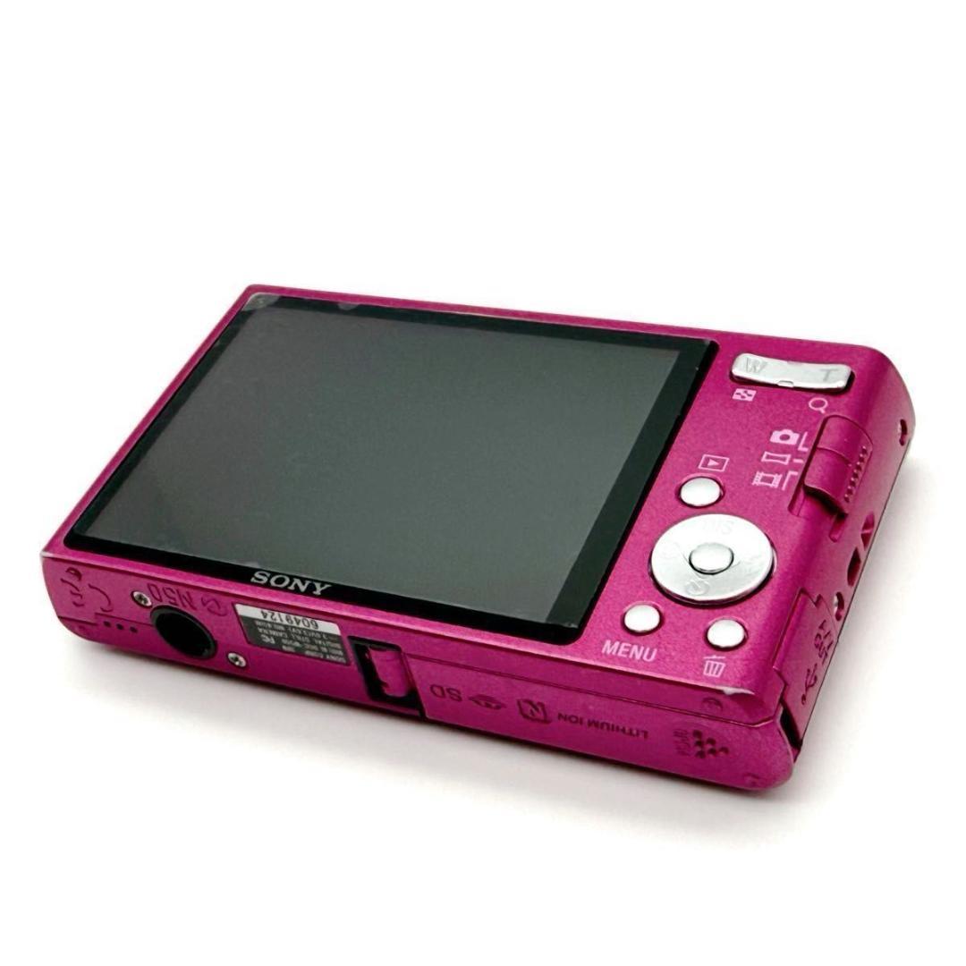 【動作確認済】SONY サイバーショット DSC-W550 デジカメ ピンク