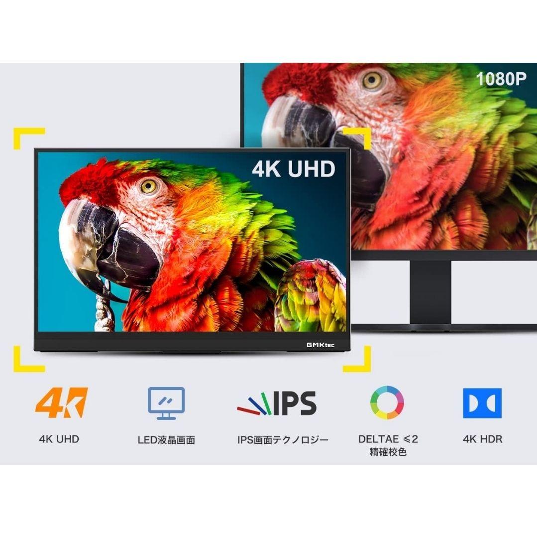 GMK KD1 ポータブルモニター 本体 ケース付き