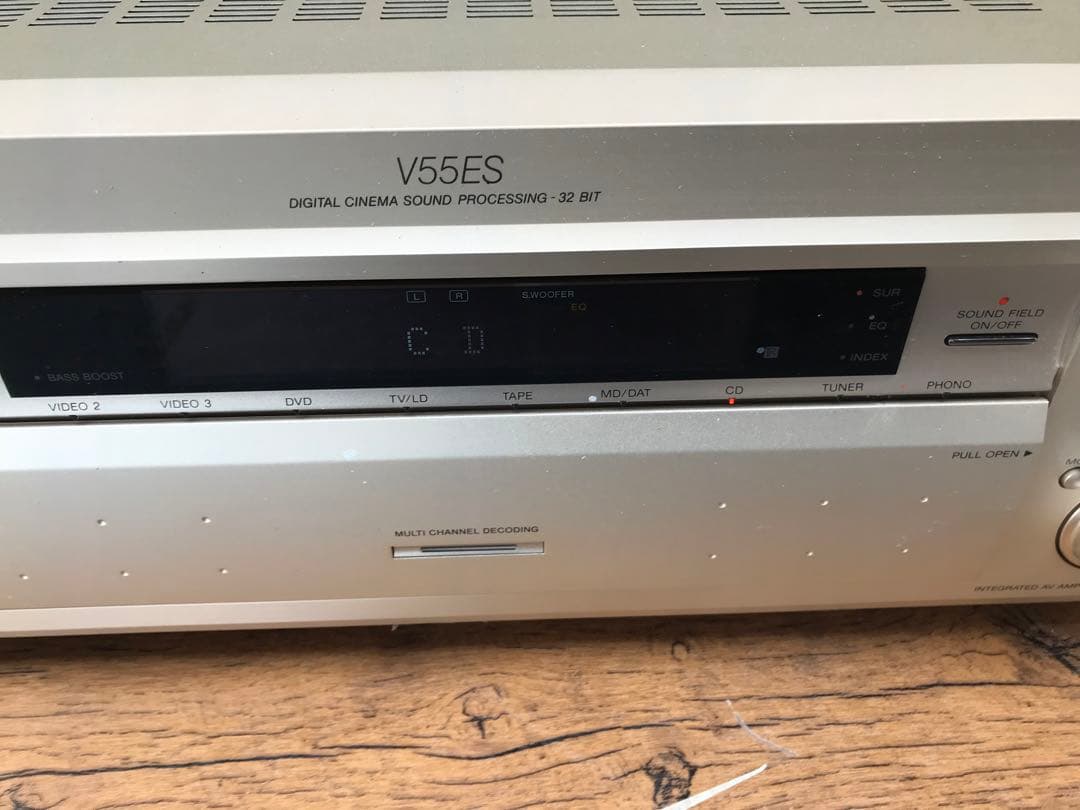 SONY ソニー　AVアンプ　TA-V55ES動作(F53)