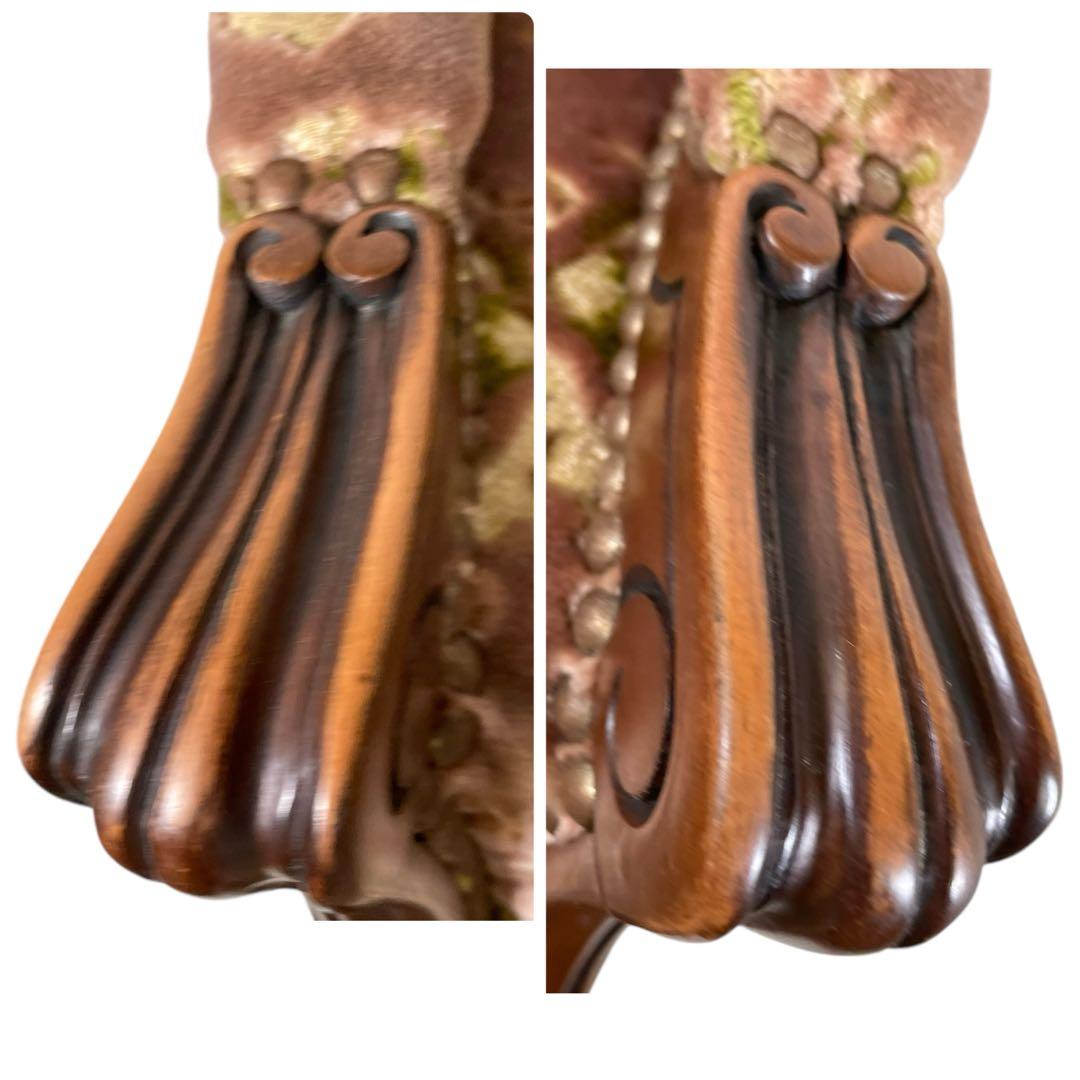 ひまわりサンサン　 HR383 【美品】DOMANI ルイ15世 カリモク