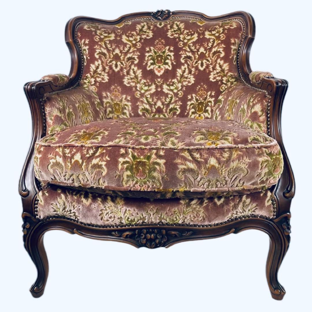 ひまわりサンサン　 HR383 【美品】DOMANI ルイ15世 カリモク