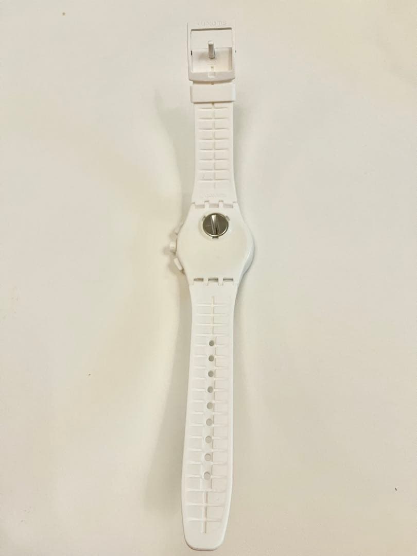 【レア】スウォッチ　マルチカラークロノグラフ　レインボーカラフル文字盤