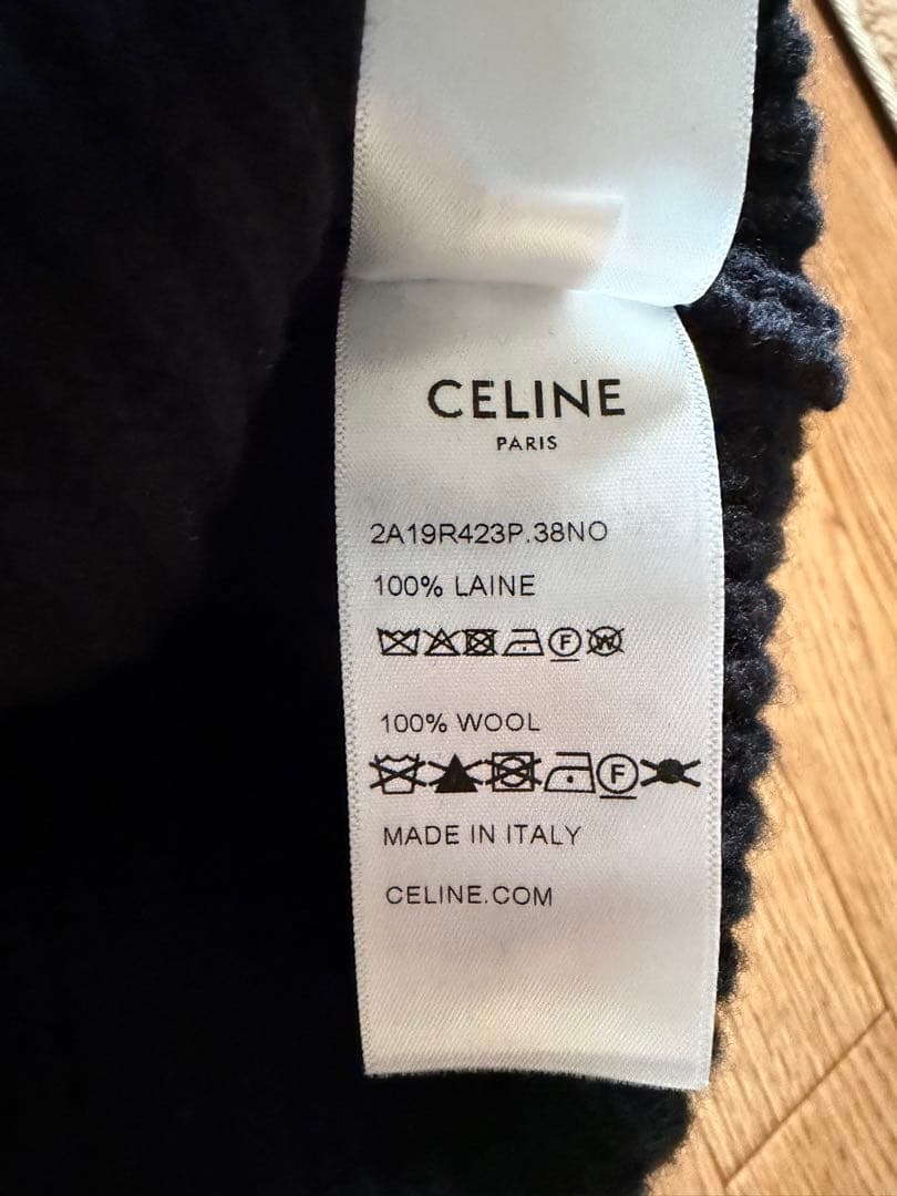 CELINE ブラック ロゴニット