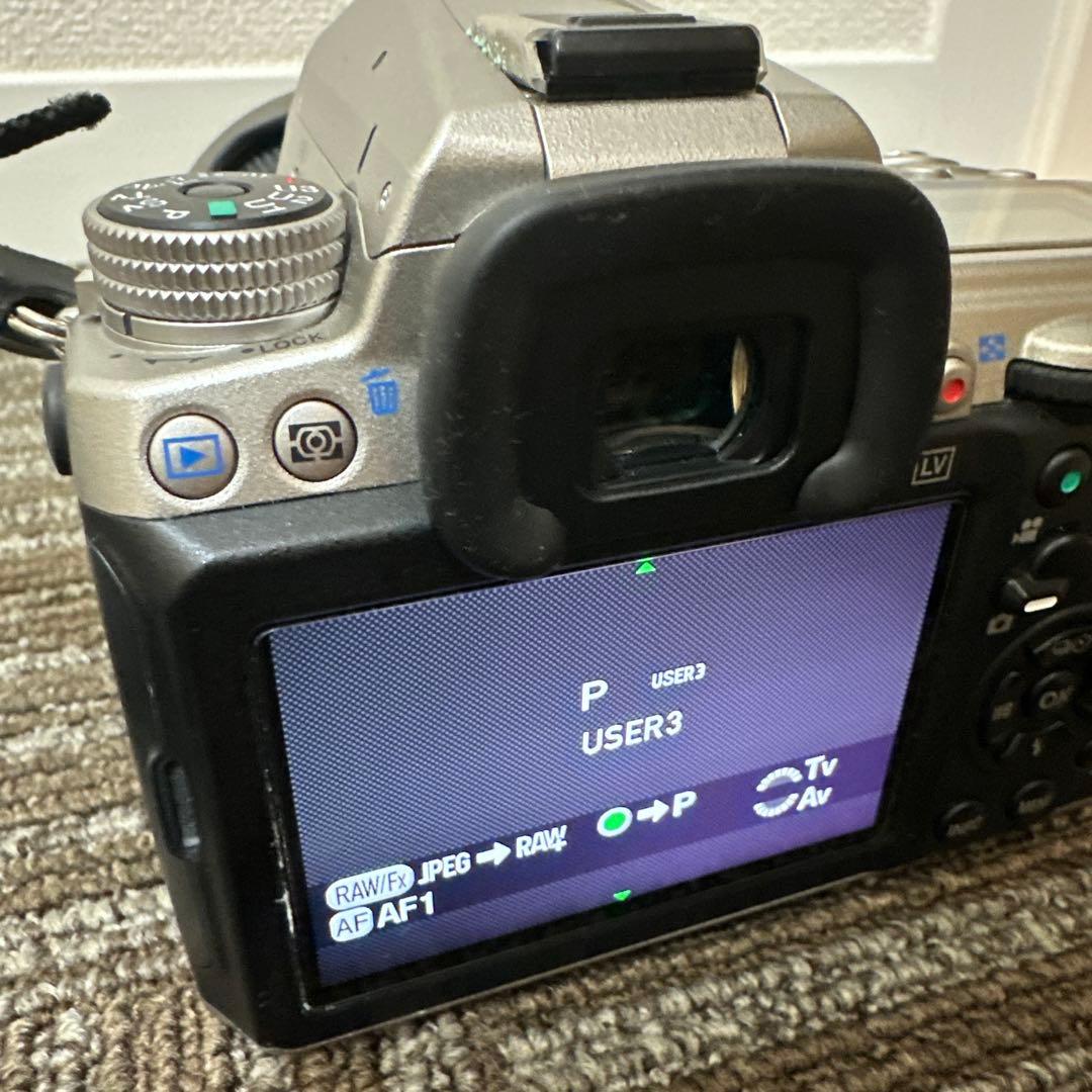 PENTAX K-3 II シルバー 一眼レフ 本体 DA18-135 望遠