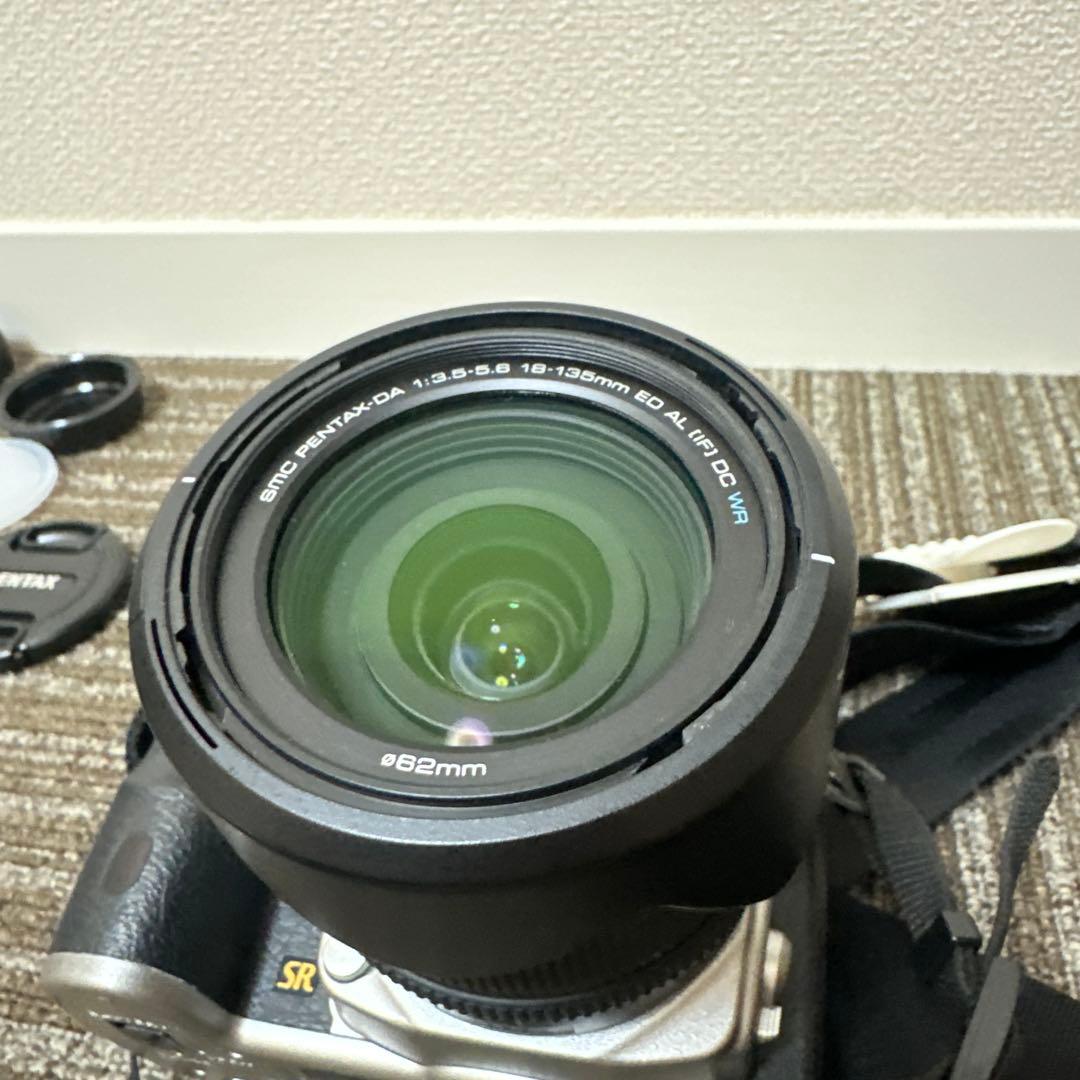 PENTAX K-3 II シルバー 一眼レフ 本体 DA18-135 望遠