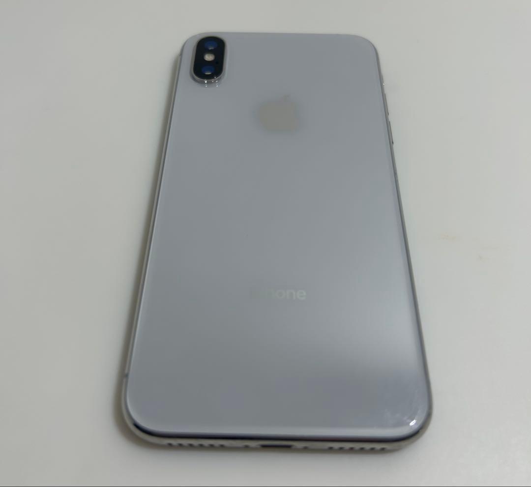 iPhone X 256GB ホワイト　ケーブル付き