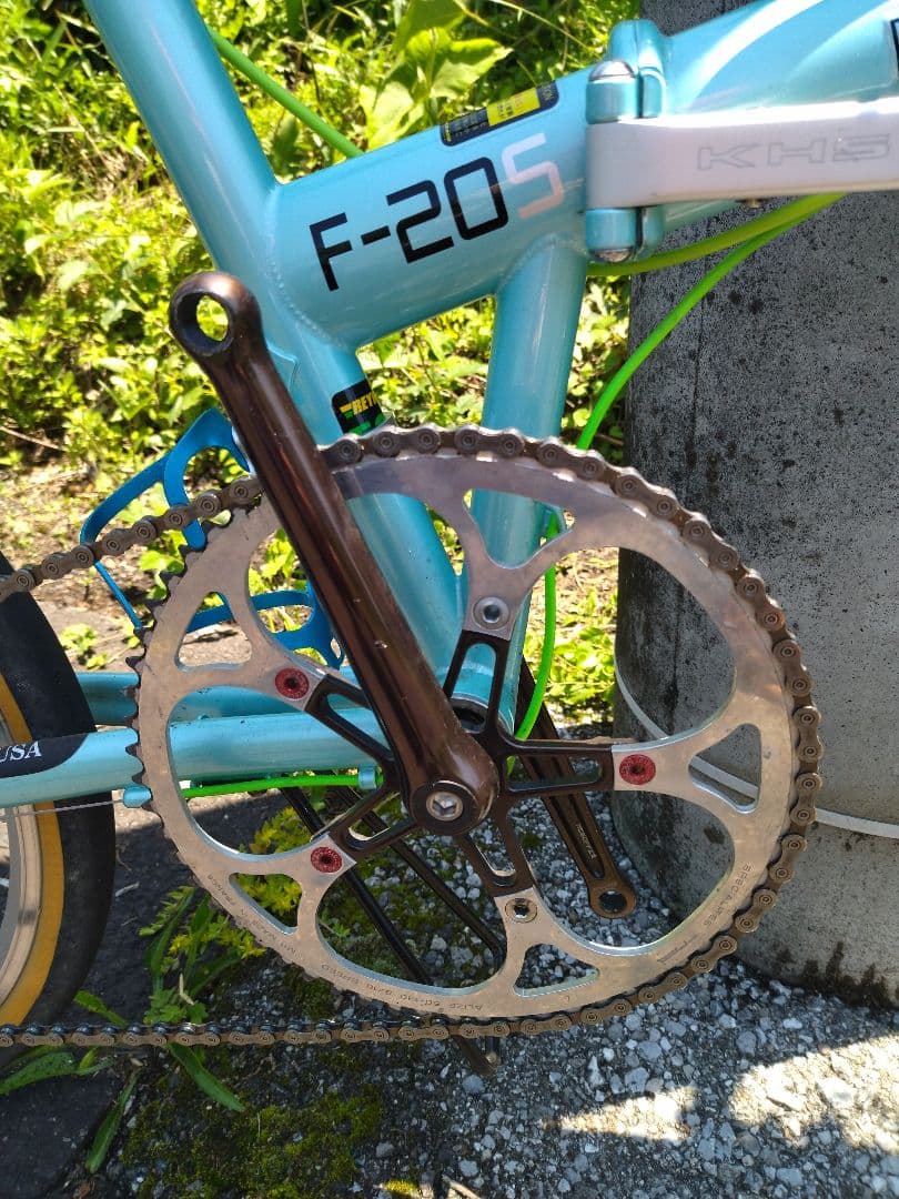 ＫＨＳ　F―20S ミニベロ折り畳みカスタム