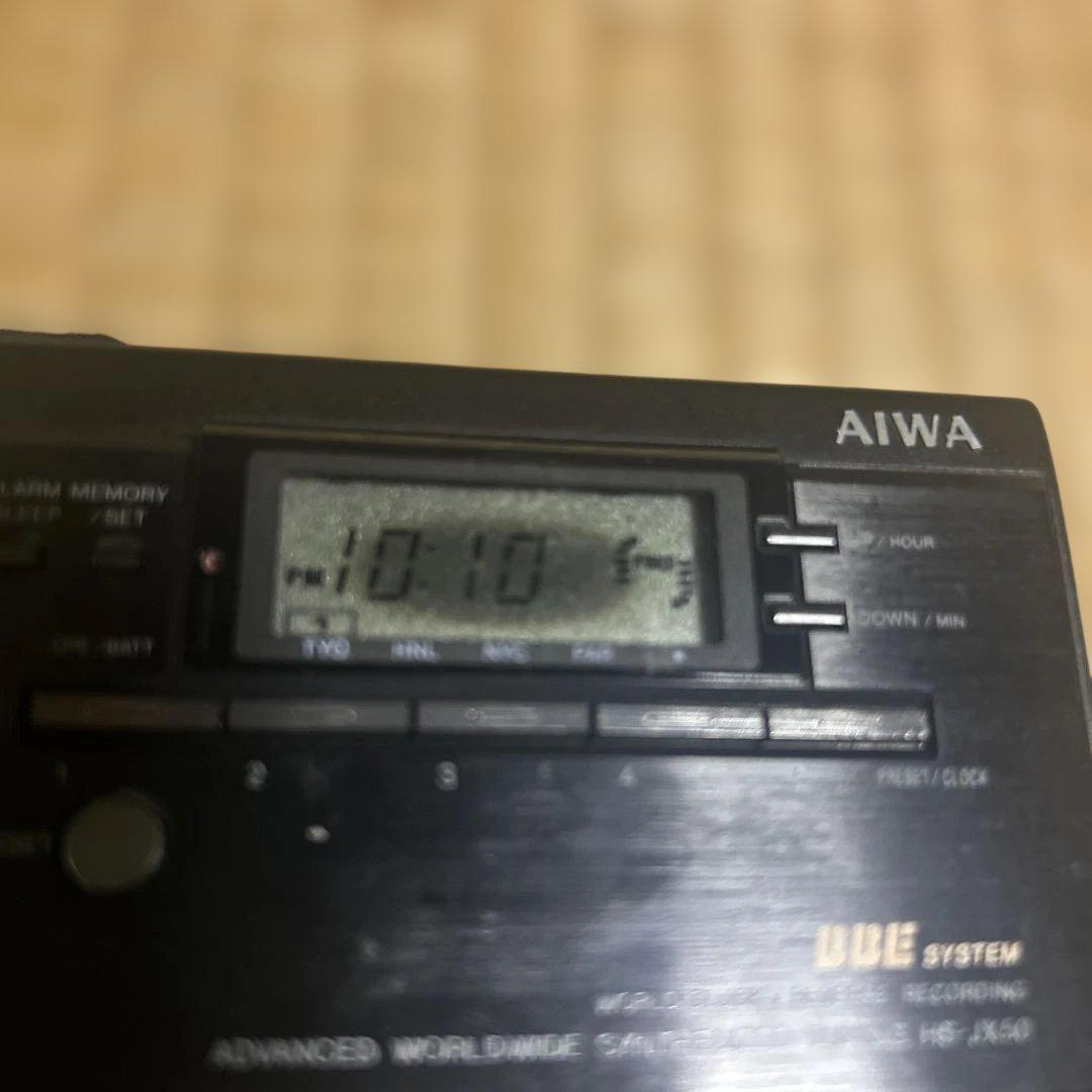 aiwa hs-jx50 ウォークマン