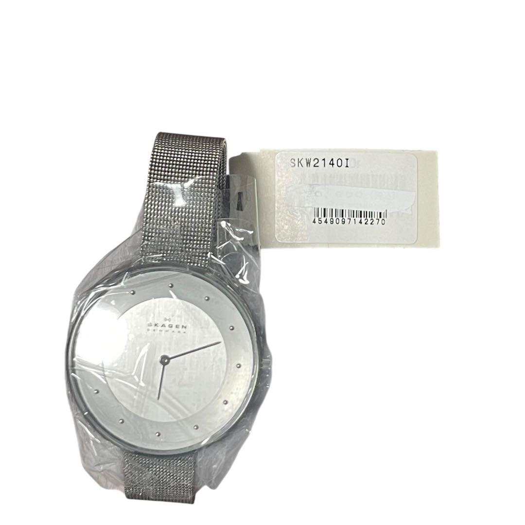 SKAGEN シルバー ミニマリスト時計 箱付き