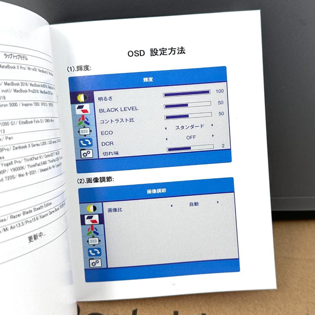 【未使用品】Scnsuptpモバイルモニター、13.9\" ポータブルモニター