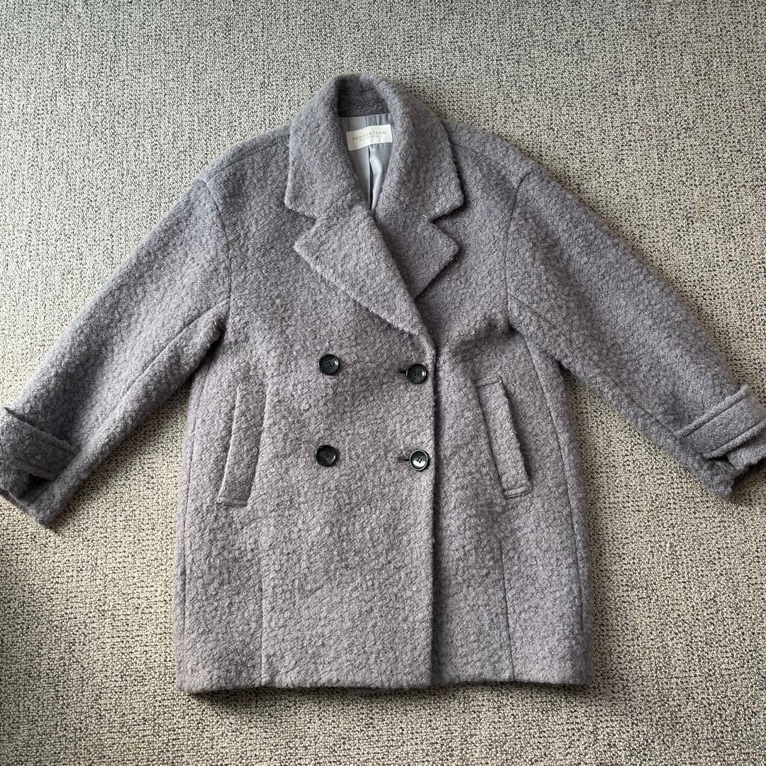 コクーンループ コート PROPORTION BODY DRESSING M