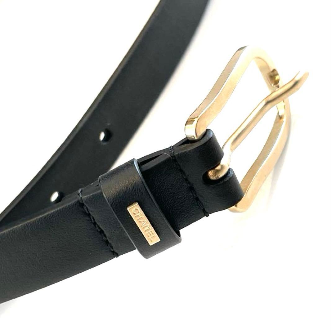 CHANEL シャネル ココマーク レザー ベルト